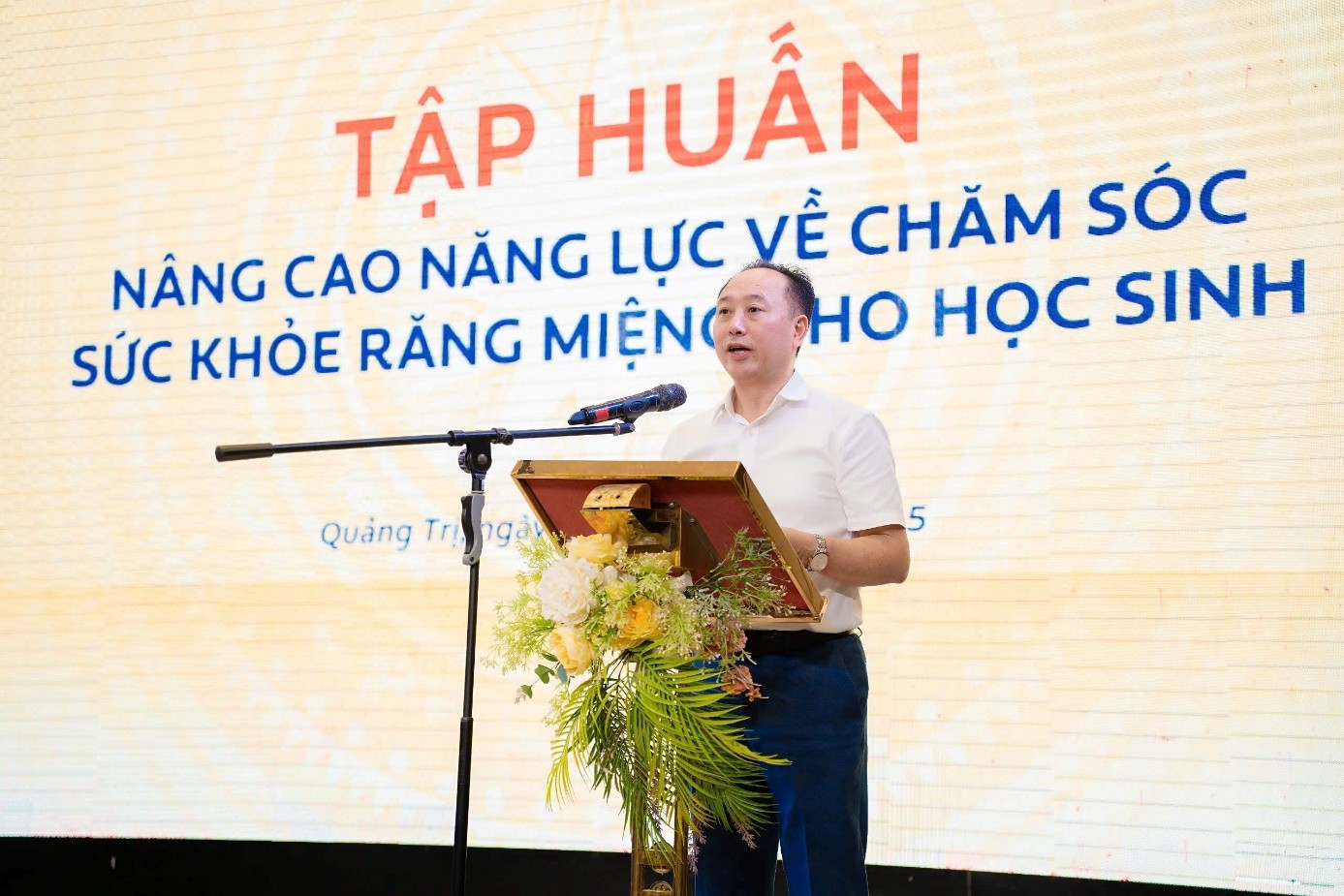 TẬP HUẤN NÂNG CAO NĂNG LỰC CHĂM SÓC  SỨC KHỎE RĂNG MIỆNG CHO HỌC SINH TỈNH QUẢNG TRỊ 
